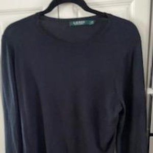 RALPH LAUREN SWEATER WITH WHITE CUFFS